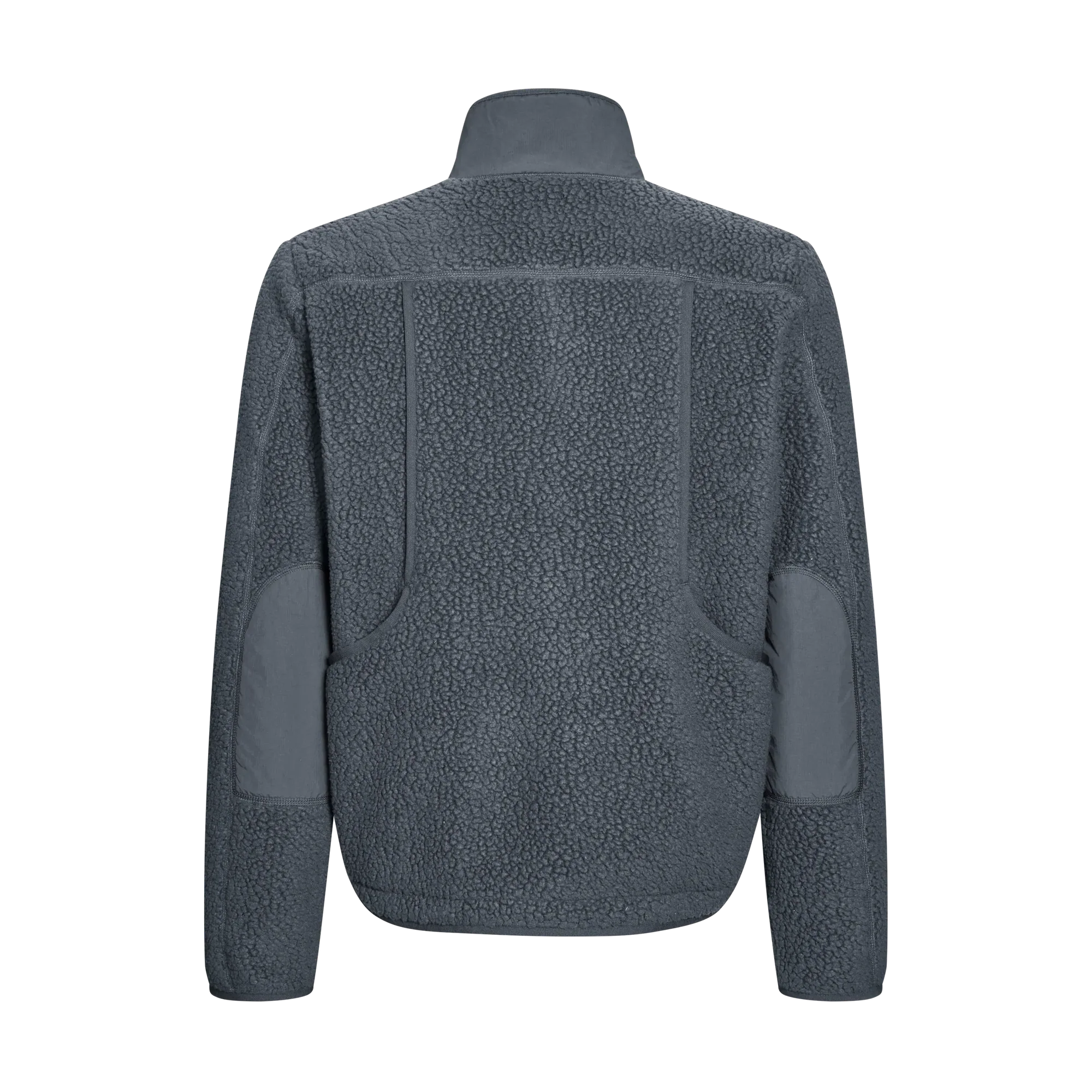 PAS NORMAL STUDIOS Off Race Pile Fleece Jacket - Steel - Image 2