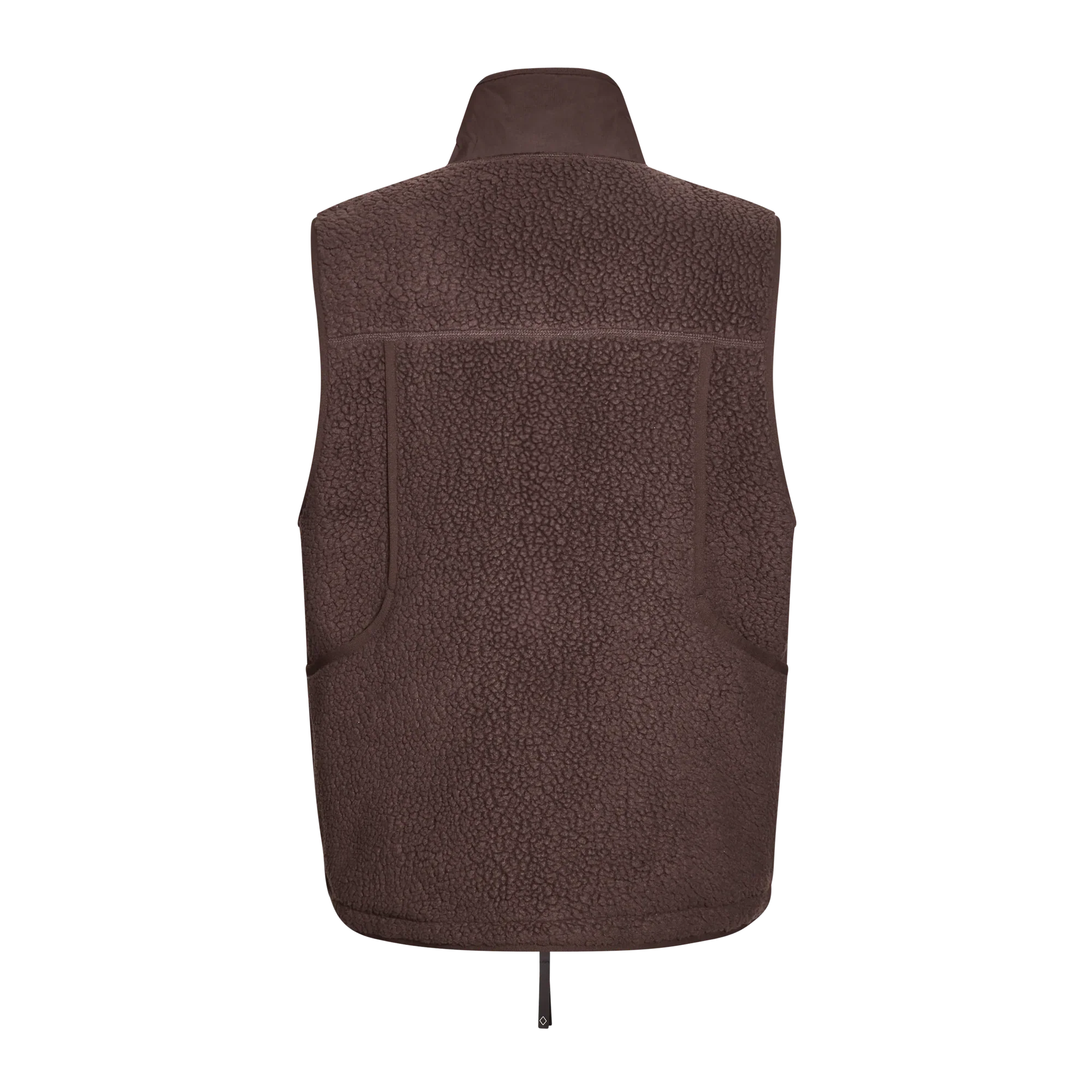 PAS NORMAL STUDIOS Off Race Pile Fleece Vest - Light Brown - Image 2