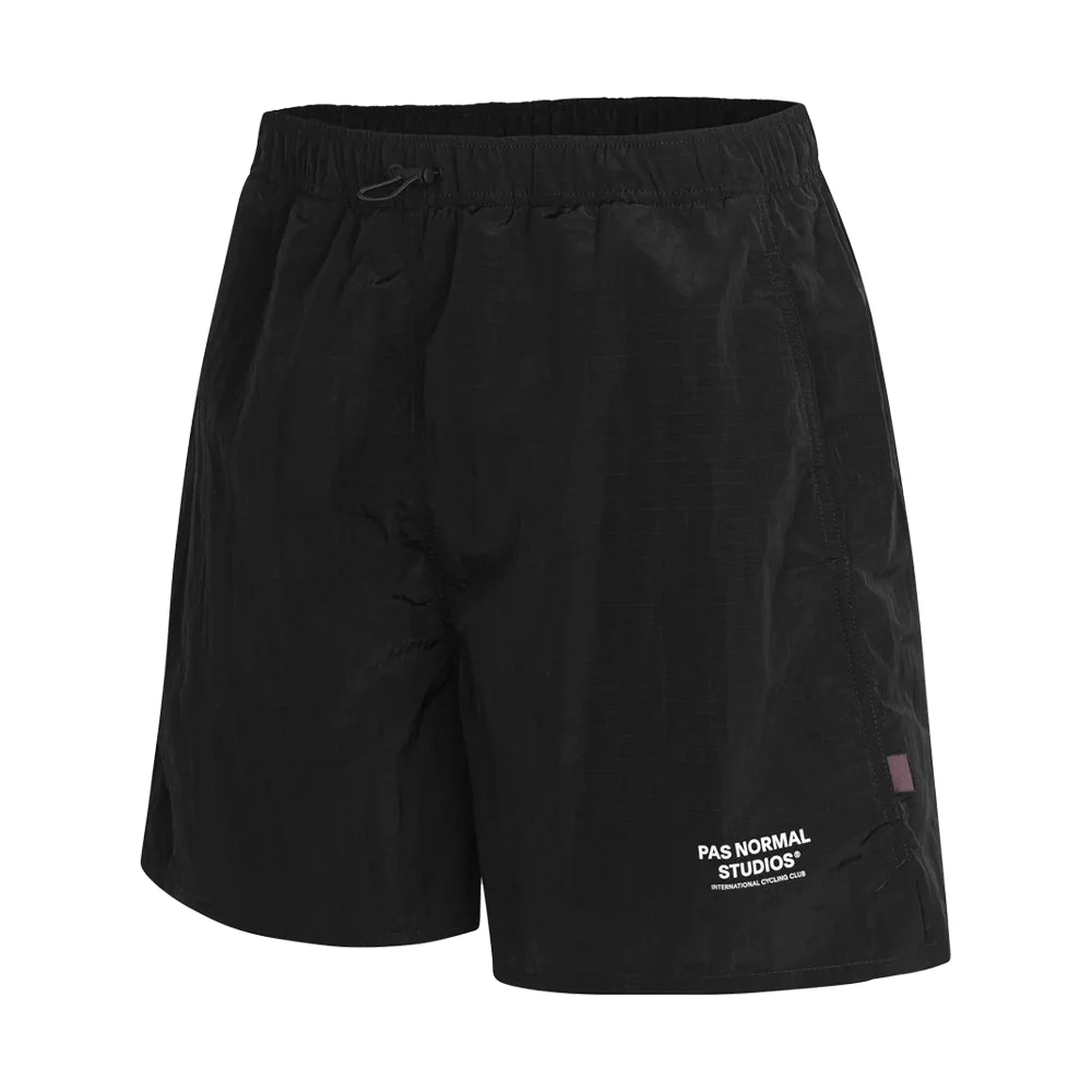 PAS NORMAL STUDIOS Off Race Ripstop Shorts - Black - Image 3