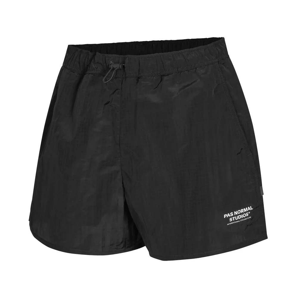 PAS NORMAL STUDIOS Off Race Ripstop Women Shorts - Black - Image 3