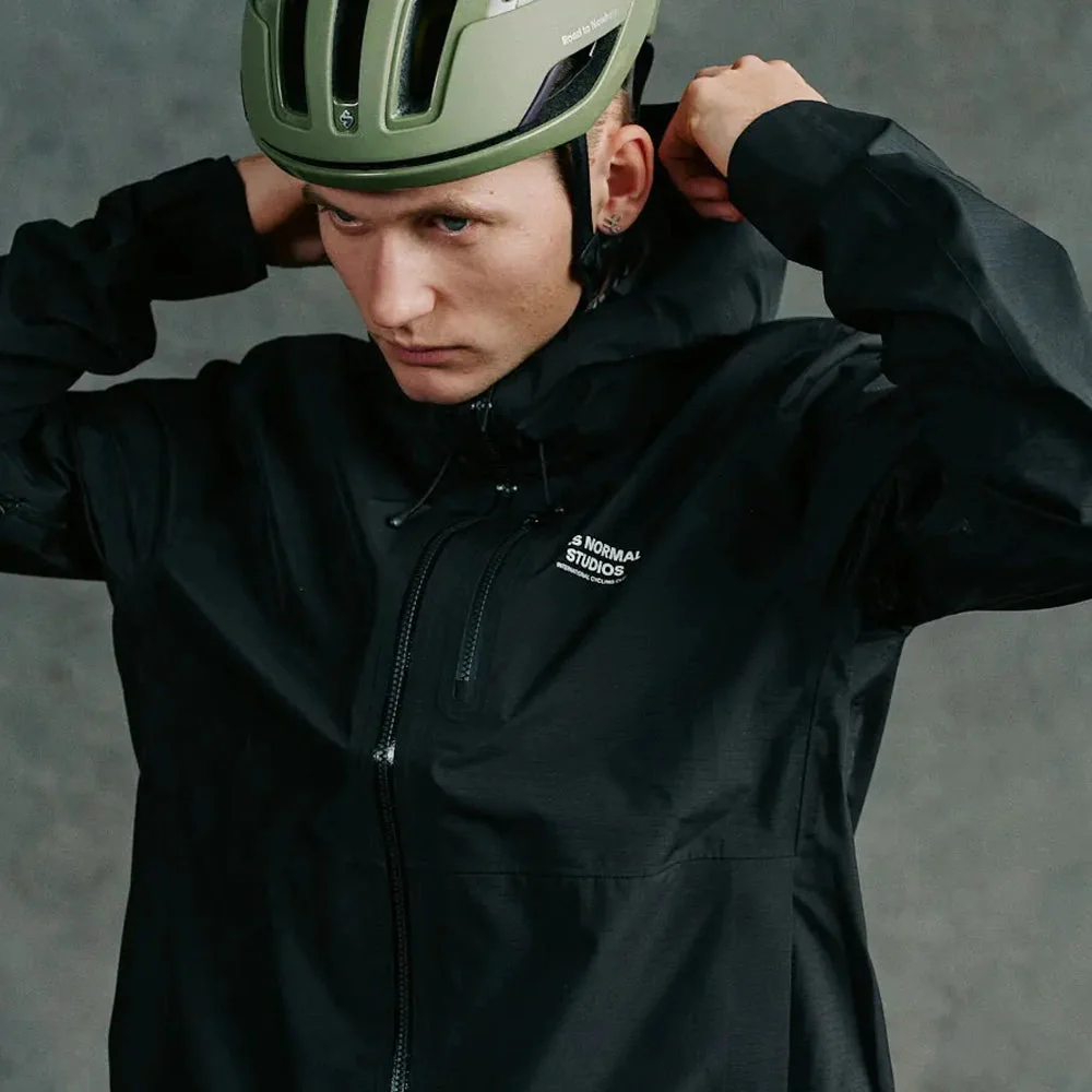 PAS NORMAL STUDIOS Off Race Shell Jacket - Black - Image 4