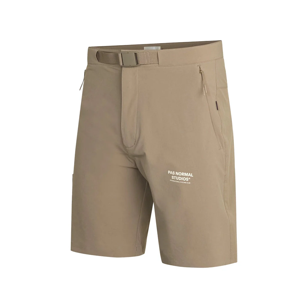 PAS NORMAL STUDIOS Off Race Shorts - Beige - Image 2