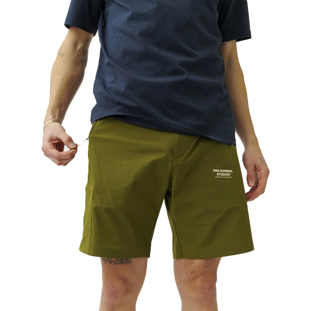 PAS NORMAL STUDIOS Off Race Shorts - Deep Green - Image 4