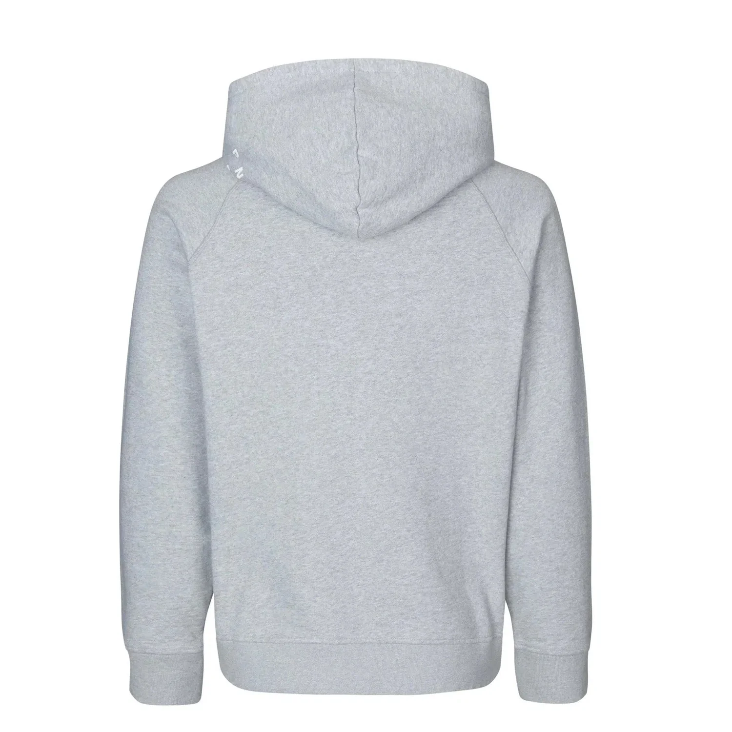 PAS NORMAL STUDIOS Off Race Small Logo Hoodie AW23 - Grey/White - Image 2