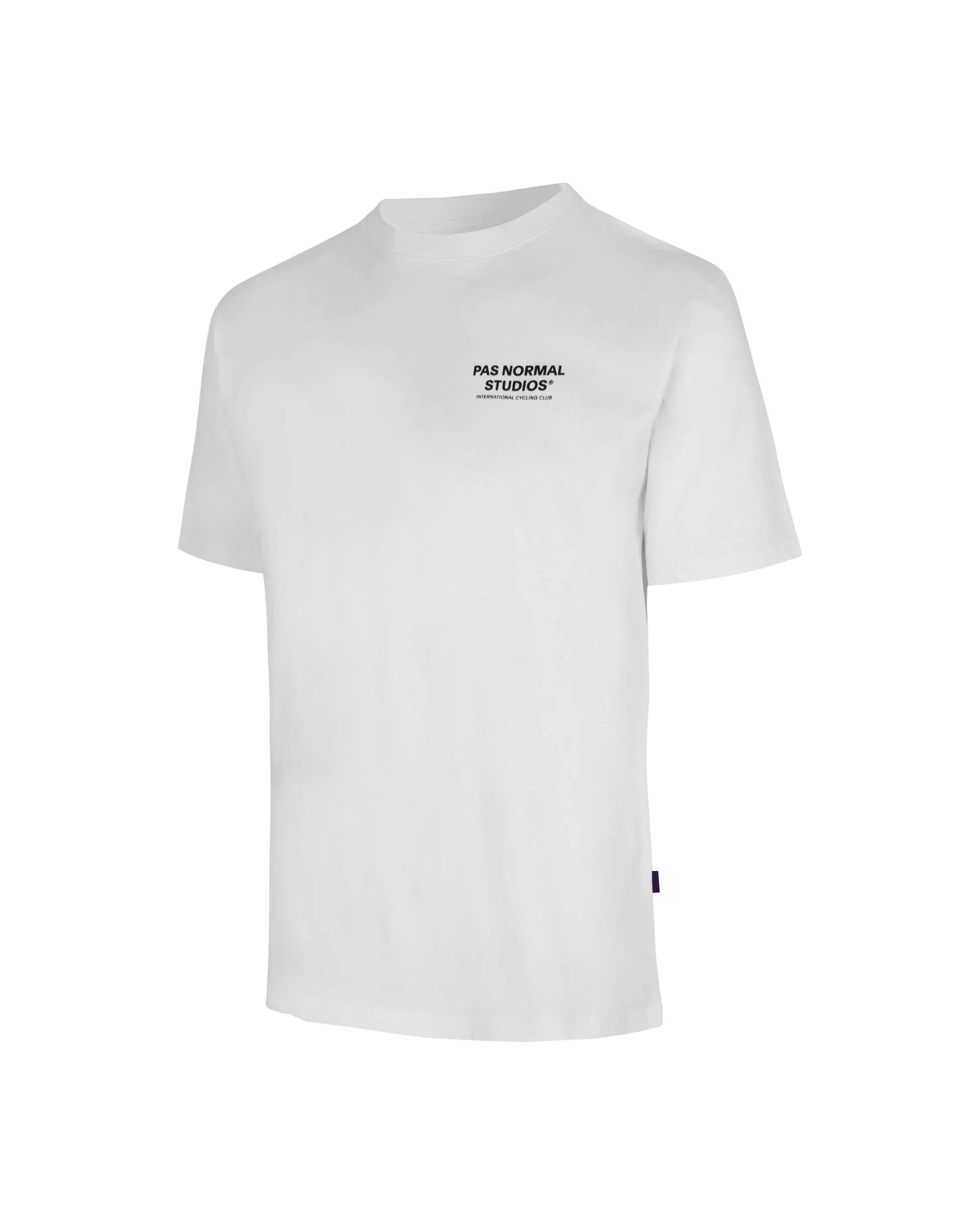 PAS NORMAL STUDIOS Off Race Small Logo Tshirt Short Sleeve - White/Black - Image 3