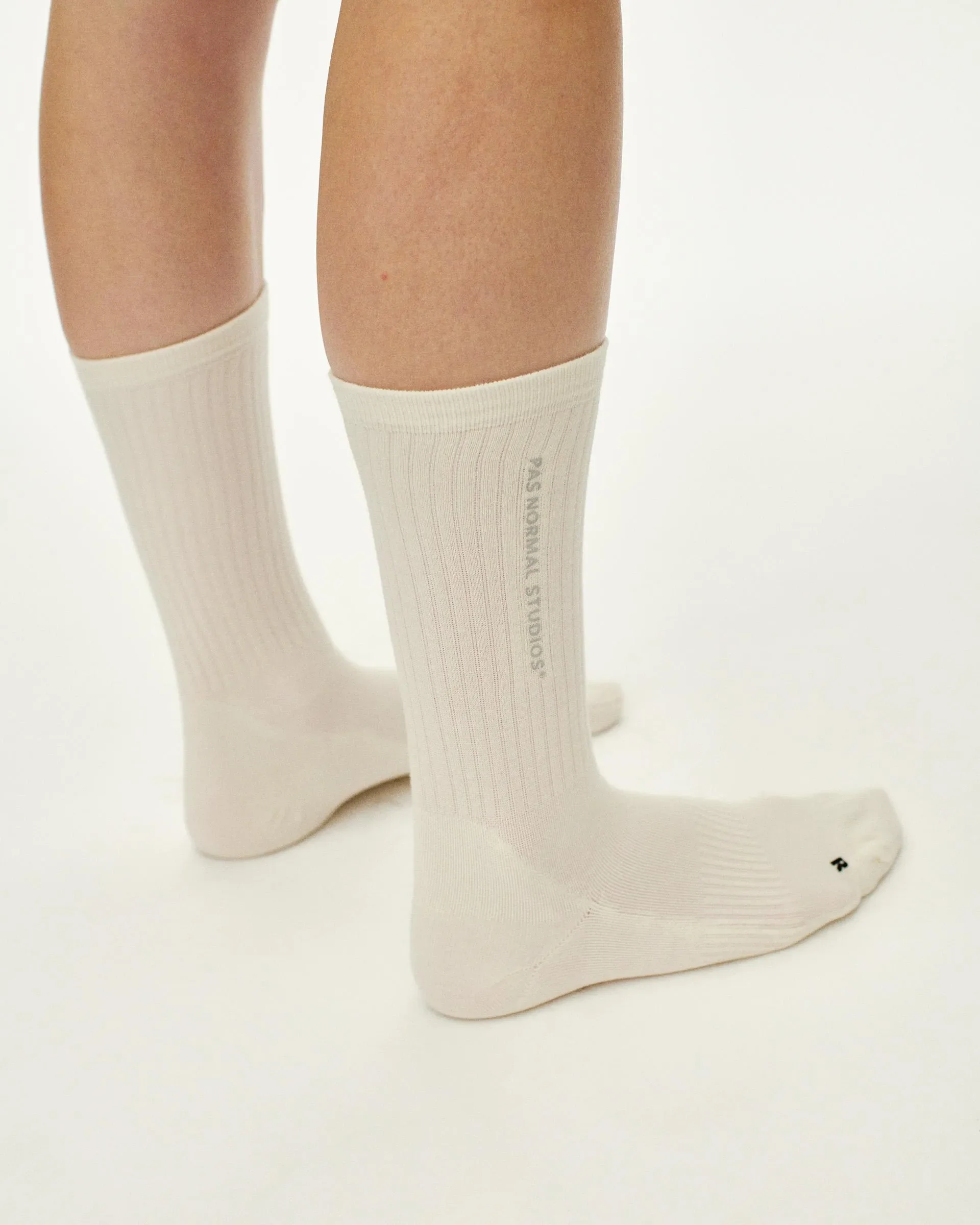 PAS NORMAL STUDIOS Off Race Socks - Off White - Image 2