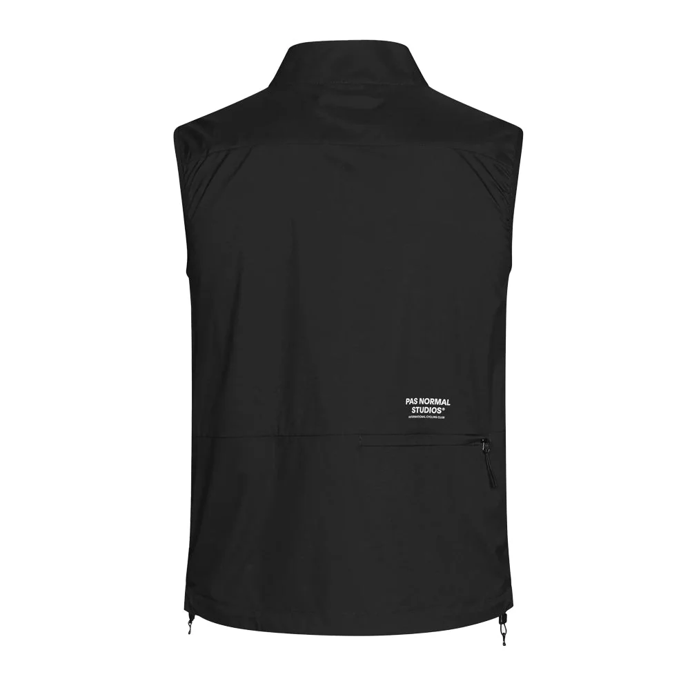 PAS NORMAL STUDIOS Off Race Stow Away Gilet - Black - Image 2