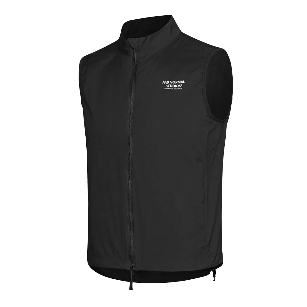 PAS NORMAL STUDIOS Off Race Stow Away Gilet - Black - Image 3