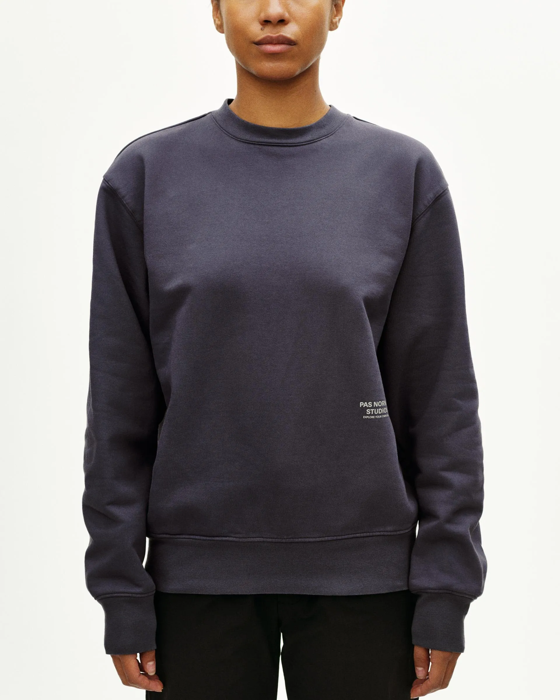 PAS NORMAL STUDIOS Off Race Sweatshirt - Iron Grey - Image 3
