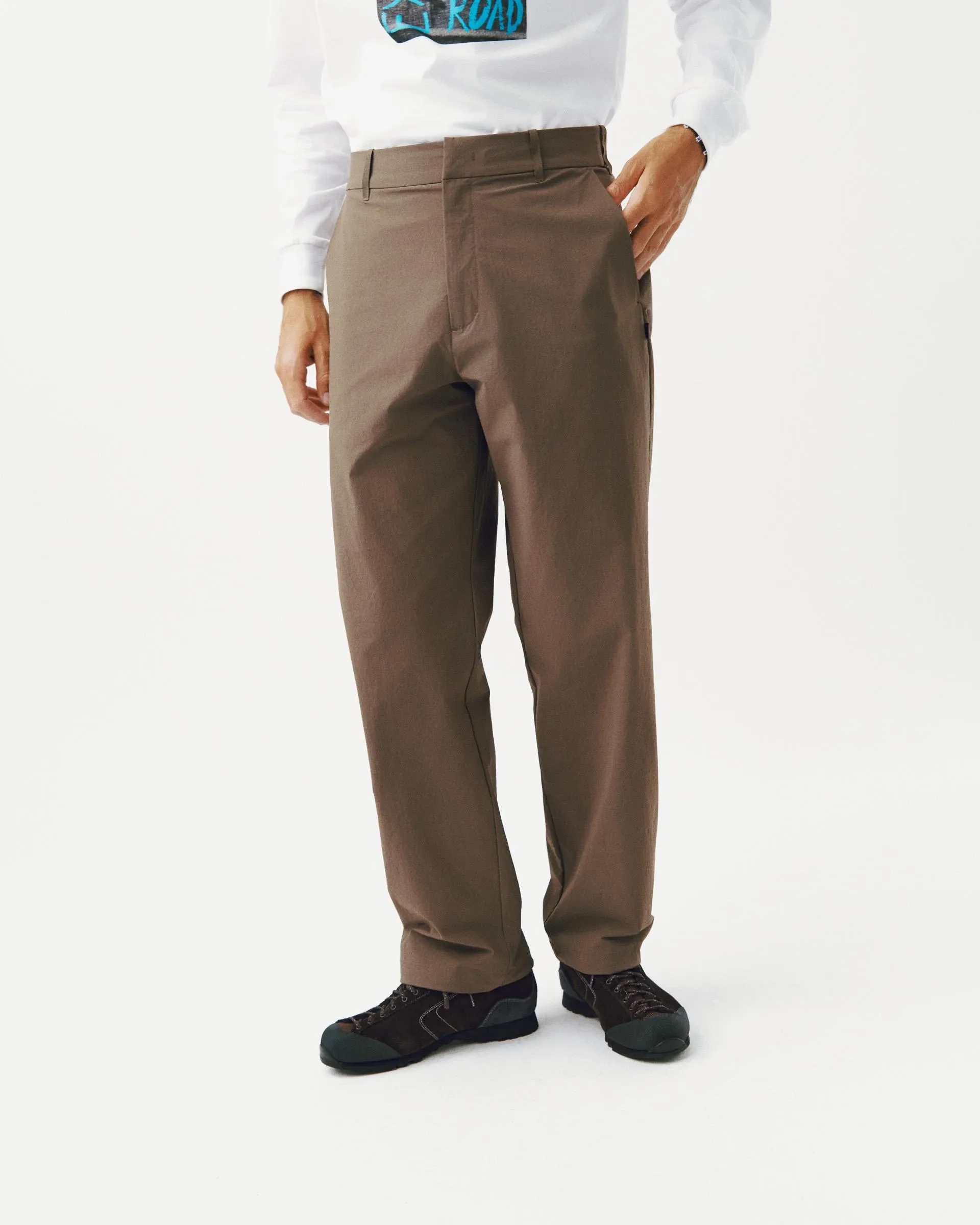 PAS NORMAL STUDIOS Off Race Tech Pants - Ash Brown - Image 5