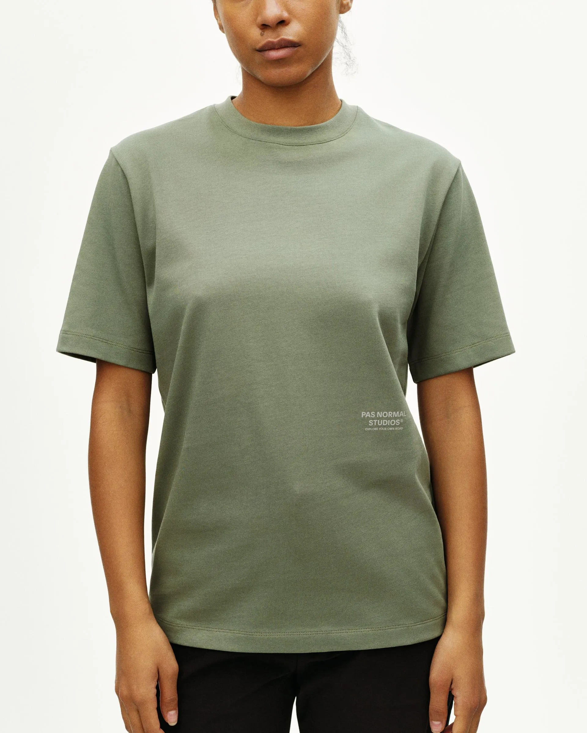 PAS NORMAL STUDIOS Off Race Tshirt - Dark Celeste - Image 3