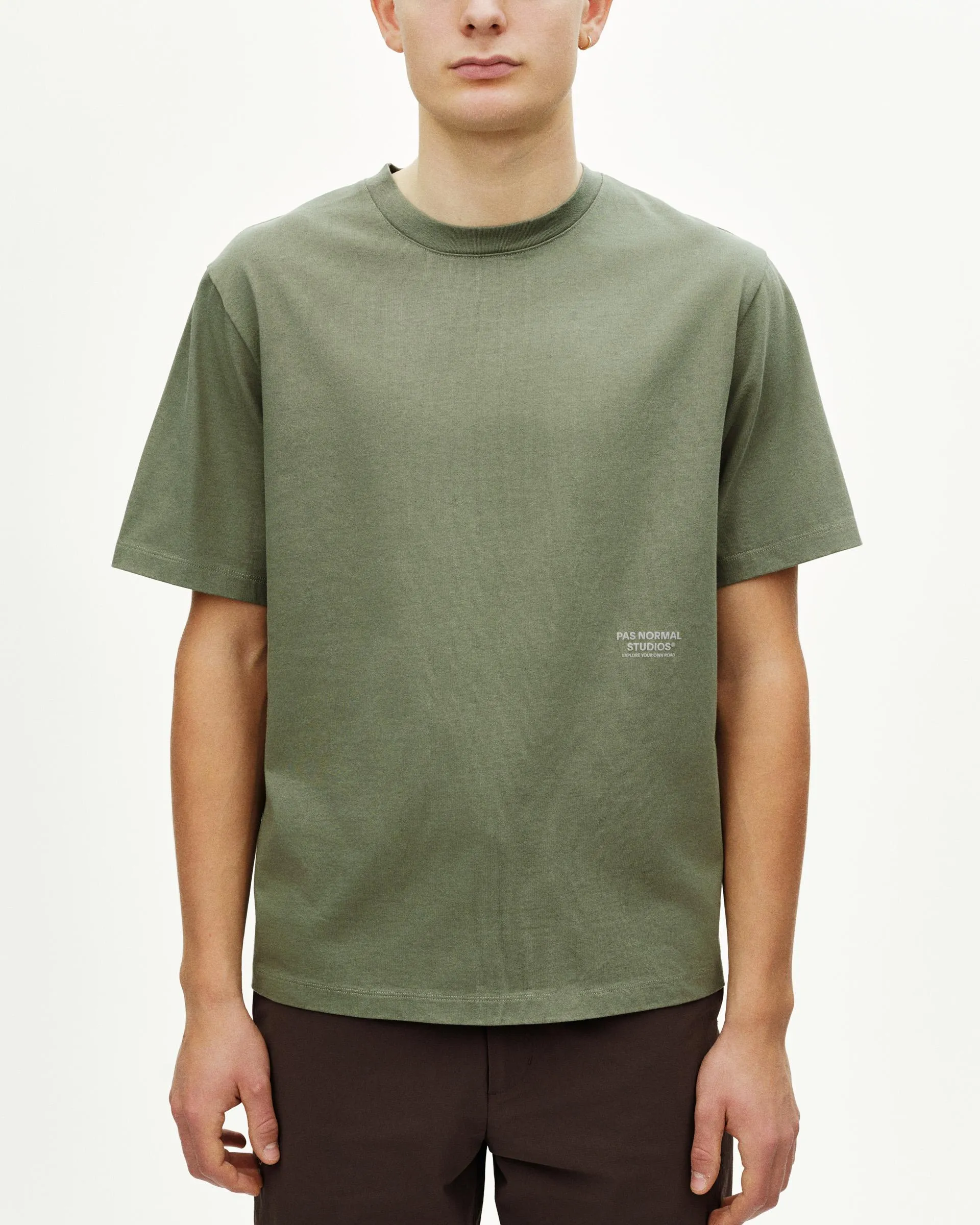 PAS NORMAL STUDIOS Off Race Tshirt - Dark Celeste - Image 5