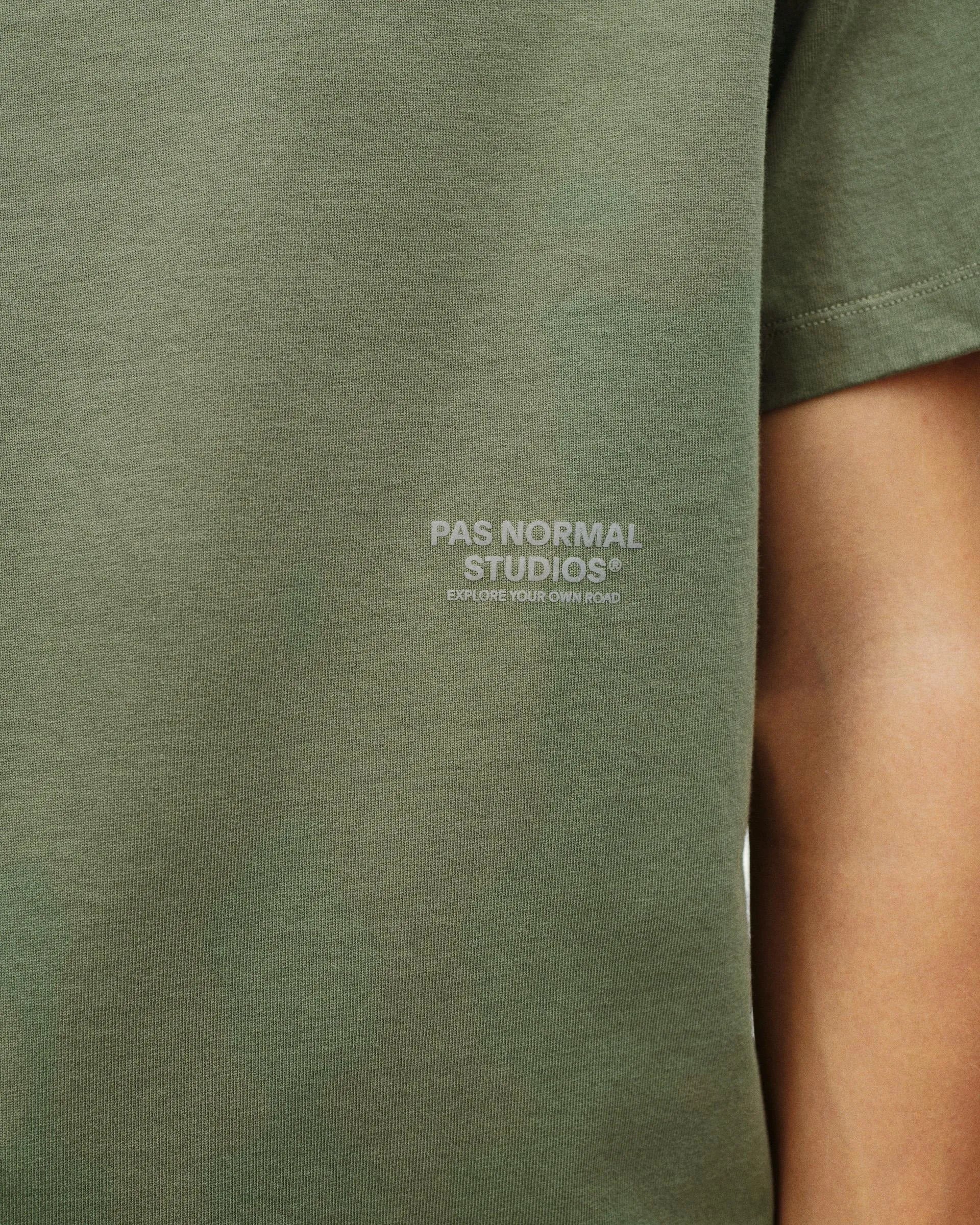 PAS NORMAL STUDIOS Off Race Tshirt - Dark Celeste - Image 7