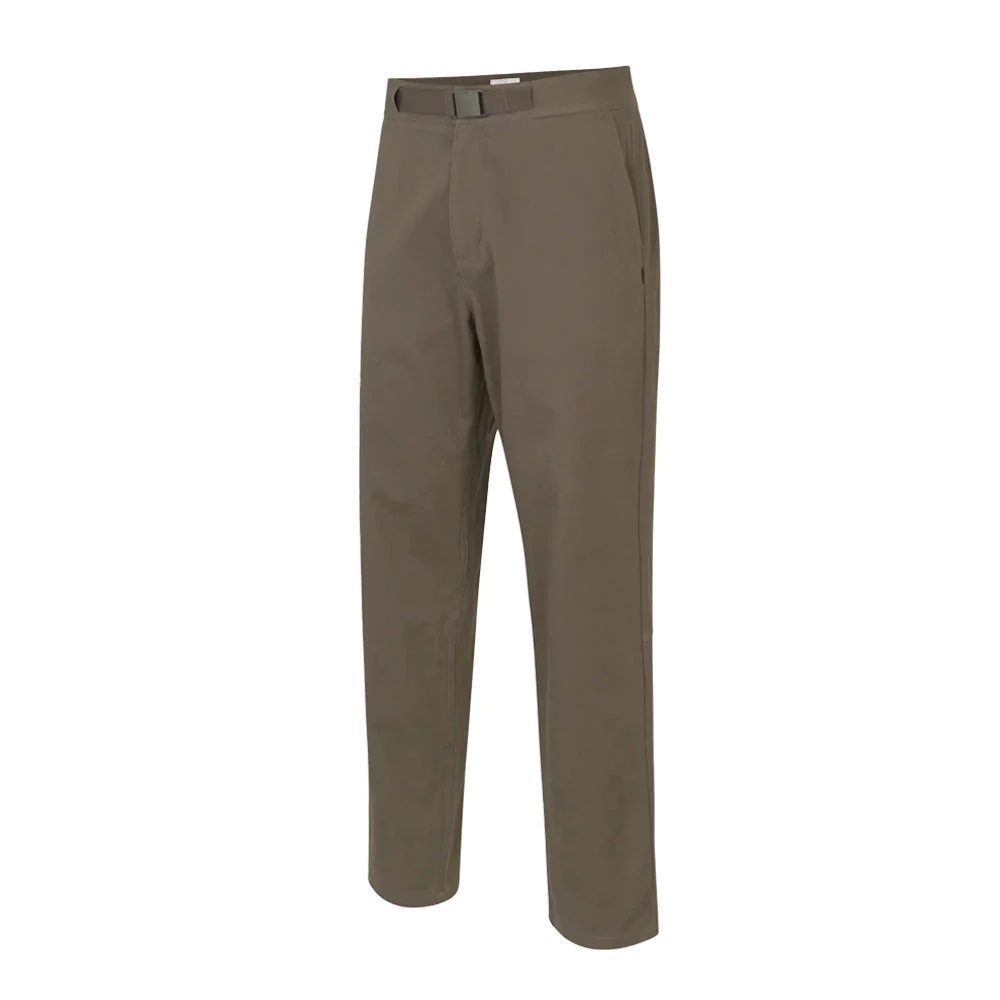 PAS NORMAL STUDIOS Off Race Cotton Twill Pants - Ash Brown - Image 3