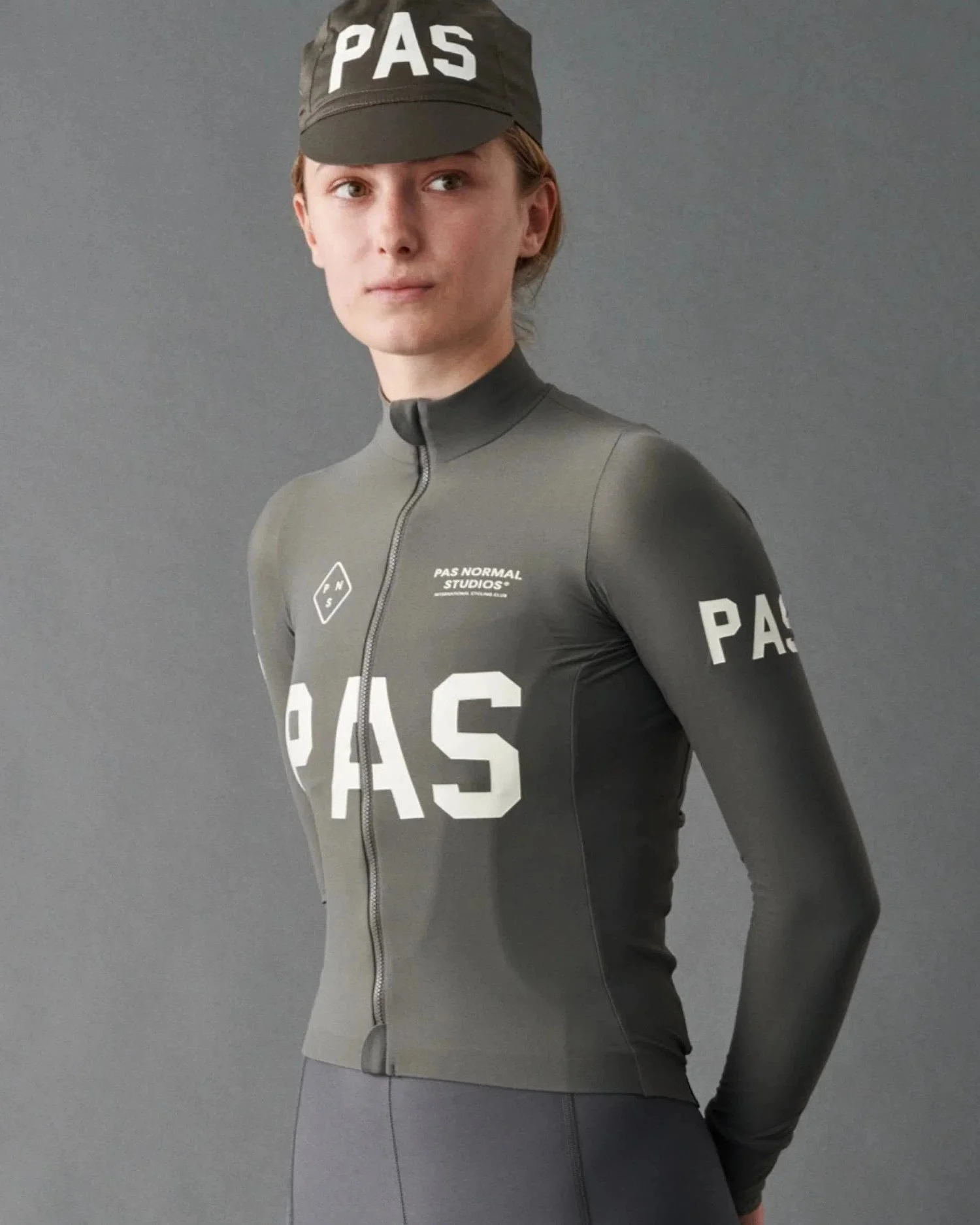 PAS NORMAL STUDIOS PAS Cycling Cap - Dark Grey - Image 3