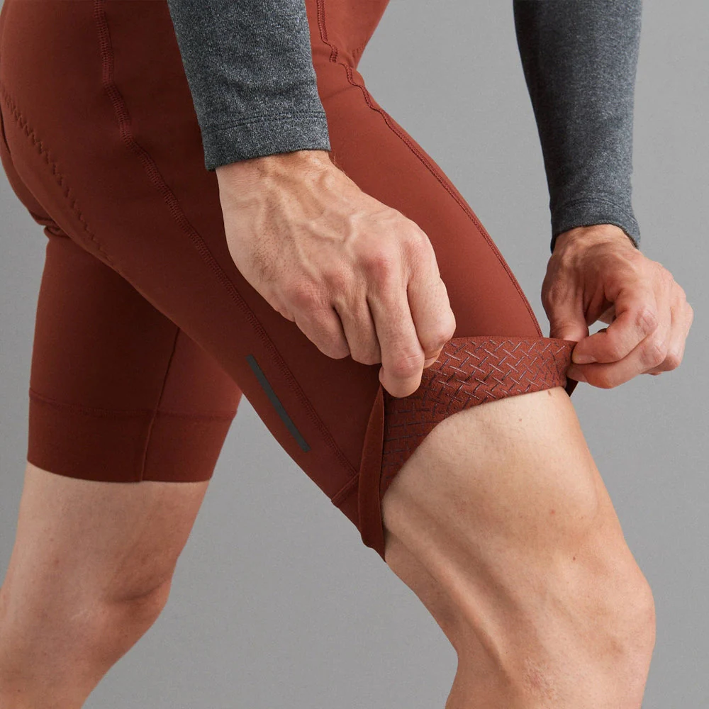 PAS NORMAL STUDIOS Mechanism Deep Winter Bib Shorts - Mahogany - Image 5