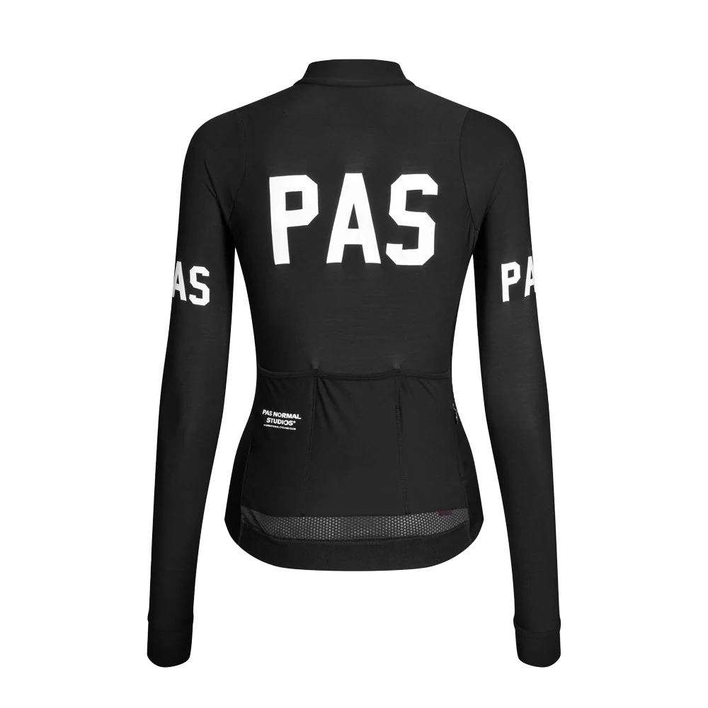 PAS NORMAL STUDIOS PAS Mechanism Long Sleeve Women Jersey AW23 - Black - Image 2