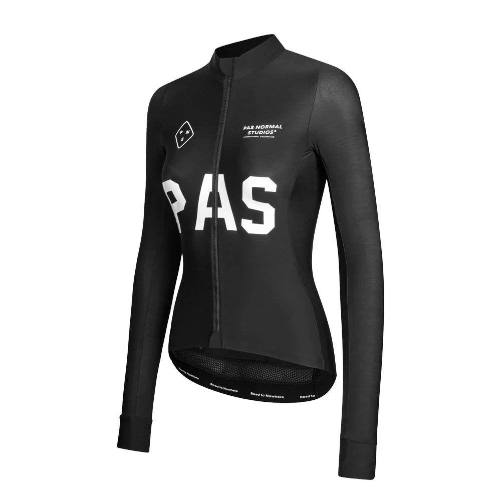 PAS NORMAL STUDIOS PAS Mechanism Long Sleeve Women Jersey AW23 - Black - Image 3
