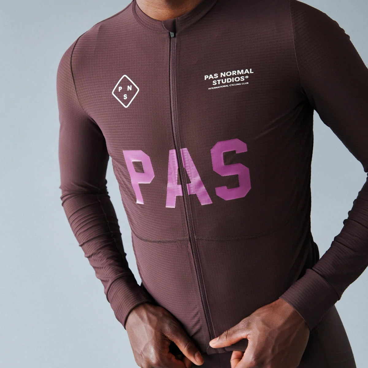 PAS NORMAL STUDIOS PAS Mechanism Pro Long Sleeve Jersey - Dark Red - Image 4