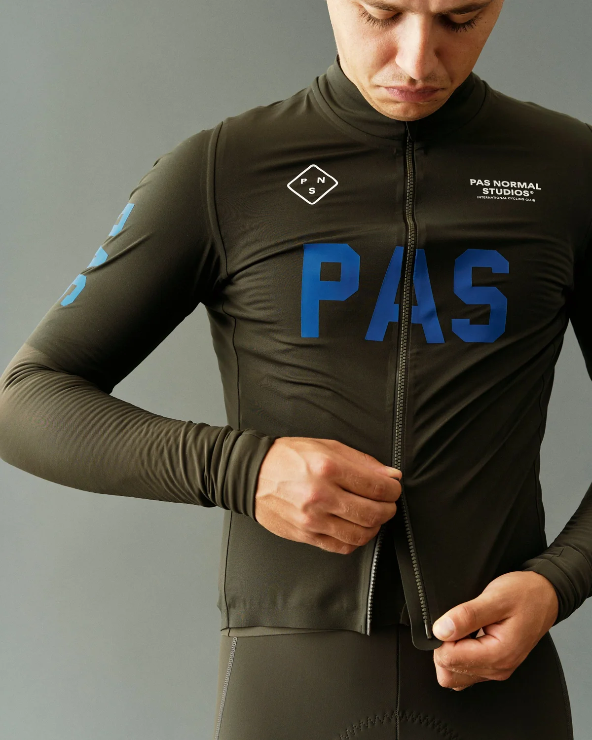 PAS NORMAL STUDIOS PAS Mechanism Pro Rain Jersey AW24 - Dark Olive - Image 6