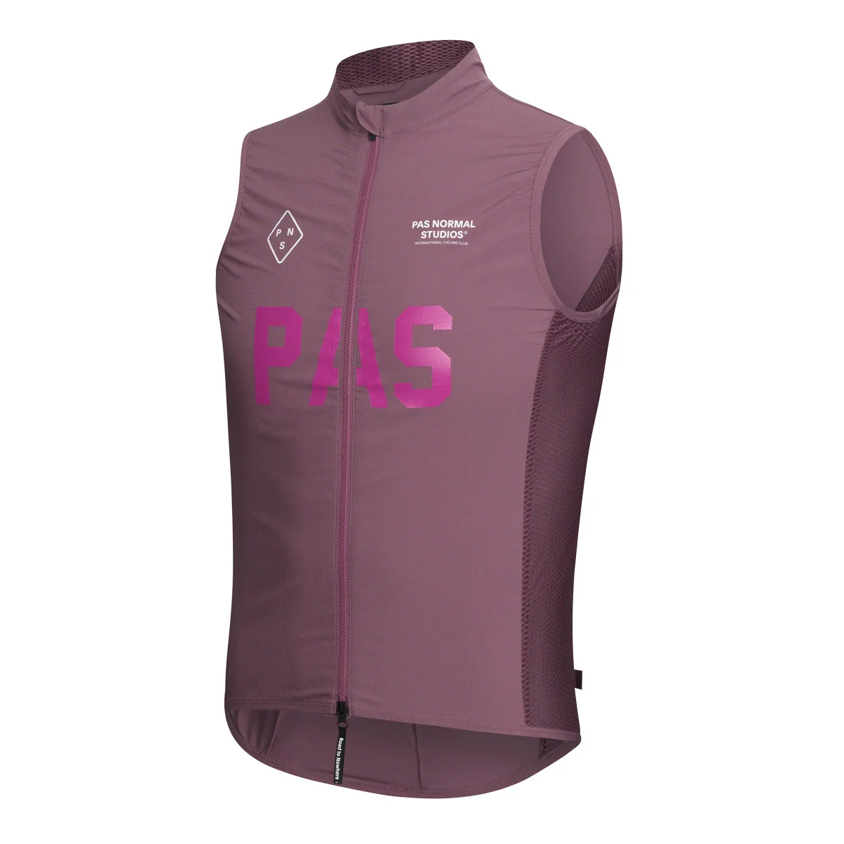 PAS NORMAL STUDIOS PAS Mechanism Stow Away Gilet SS24 - Mauve - Image 3