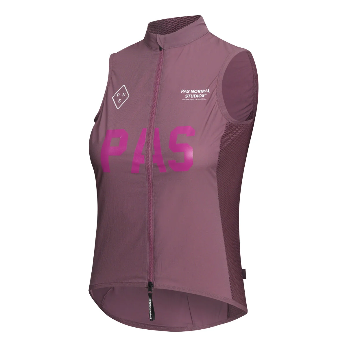 PAS NORMAL STUDIOS PAS Mechanism Stow Away Women Gilet SS24 - Mauve - Image 3
