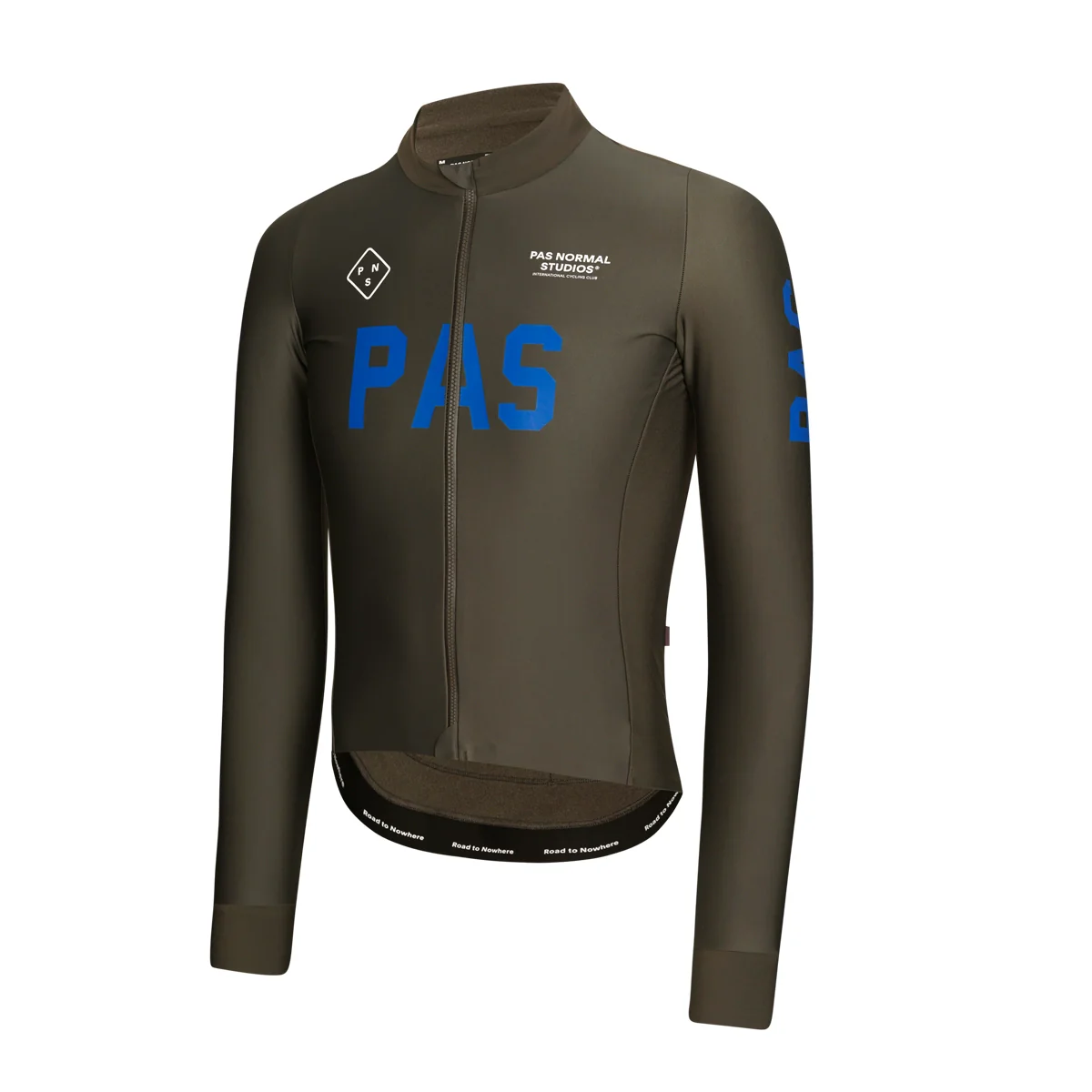 PAS NORMAL STUDIOS PAS Mechanism Thermal Long Sleeve Jersey AW24 - Dark Olive - Image 3