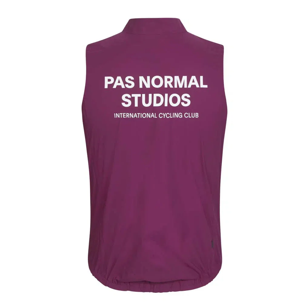 PAS NORMAL STUDIOS Mechanism Rain Gilet - Magenta - Image 2