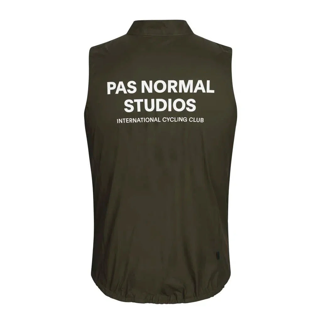 PAS NORMAL STUDIOS Mechanism Rain Gilet - Olive - Image 2