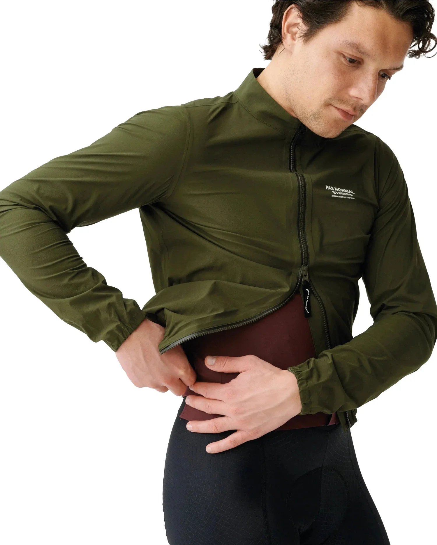PAS NORMAL STUDIOS Mechanism Rain Jacket - Olive - Image 4