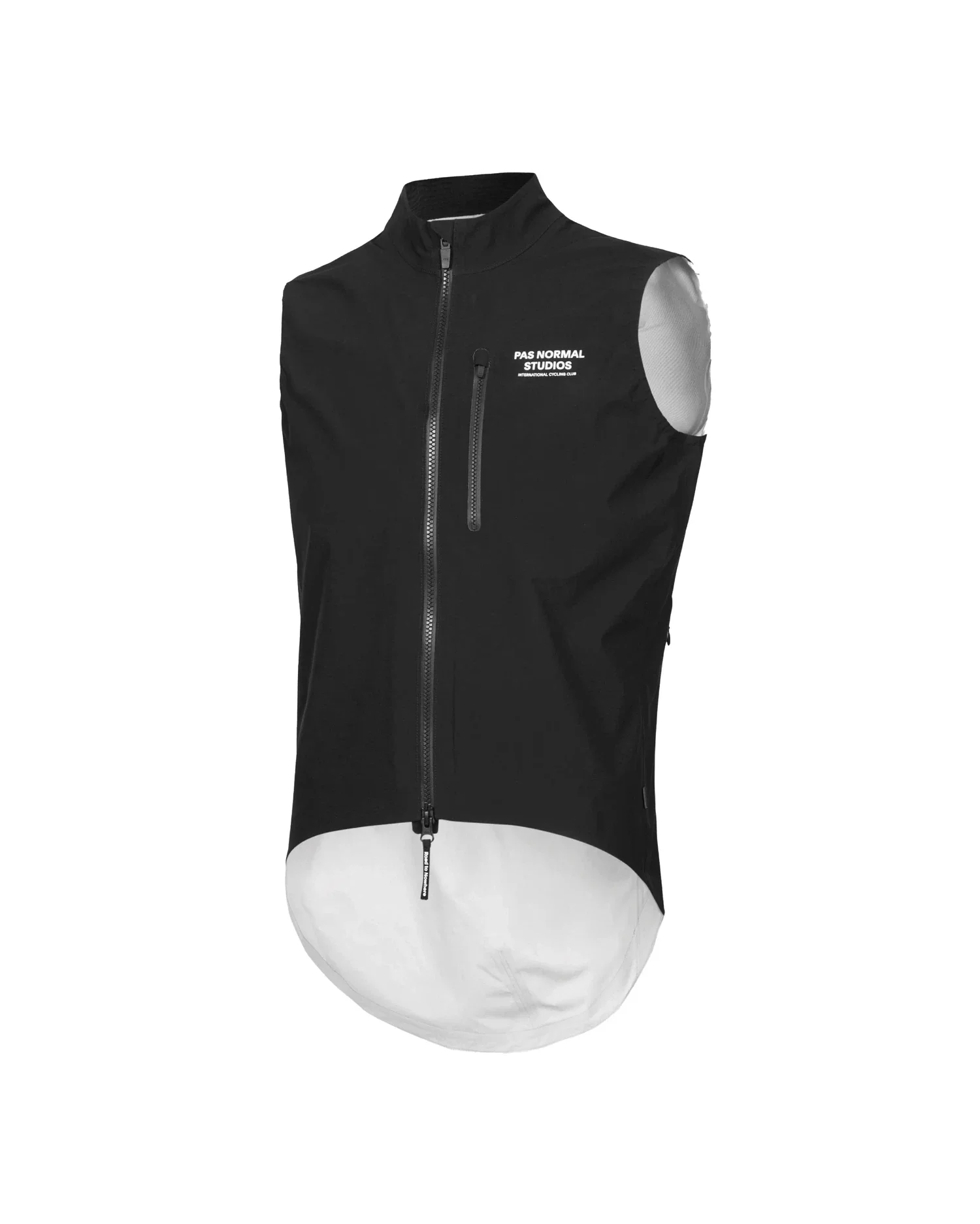 PAS NORMAL STUDIOS Essential Shield Gilet - Black - Image 3