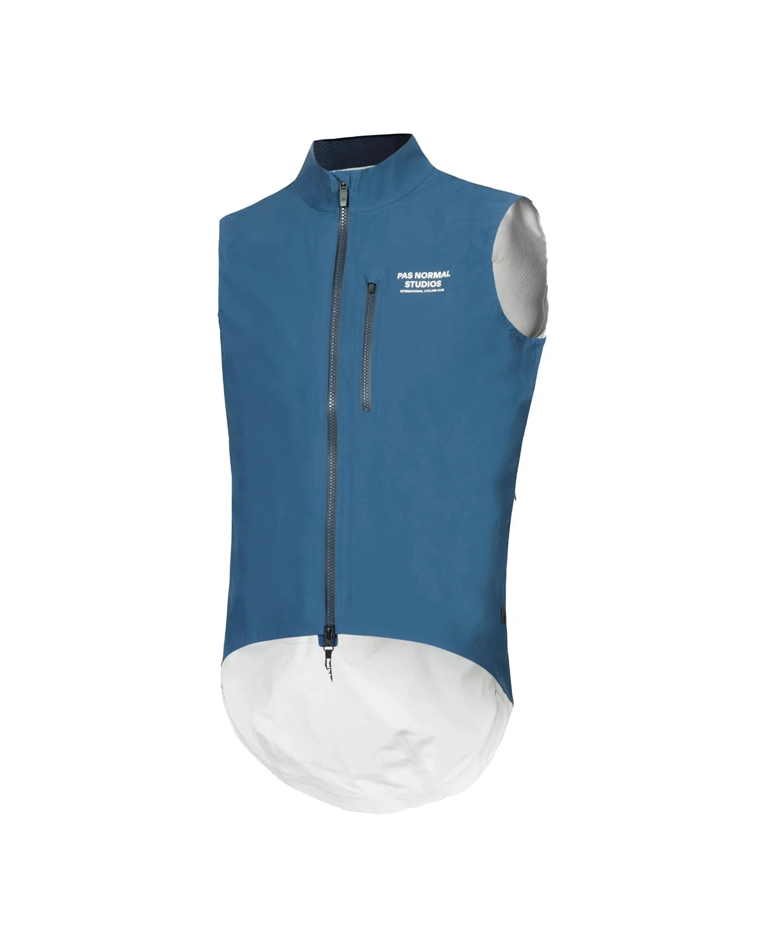 PAS NORMAL STUDIOS Essential Shield Gilet - Dark Blue - Image 3