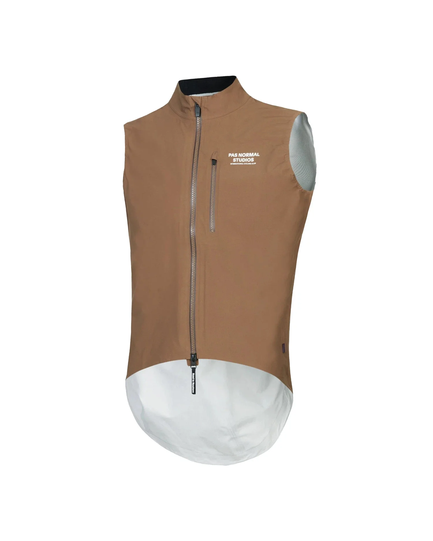 PAS NORMAL STUDIOS Essential Shield Gilet - Hazel - Image 3
