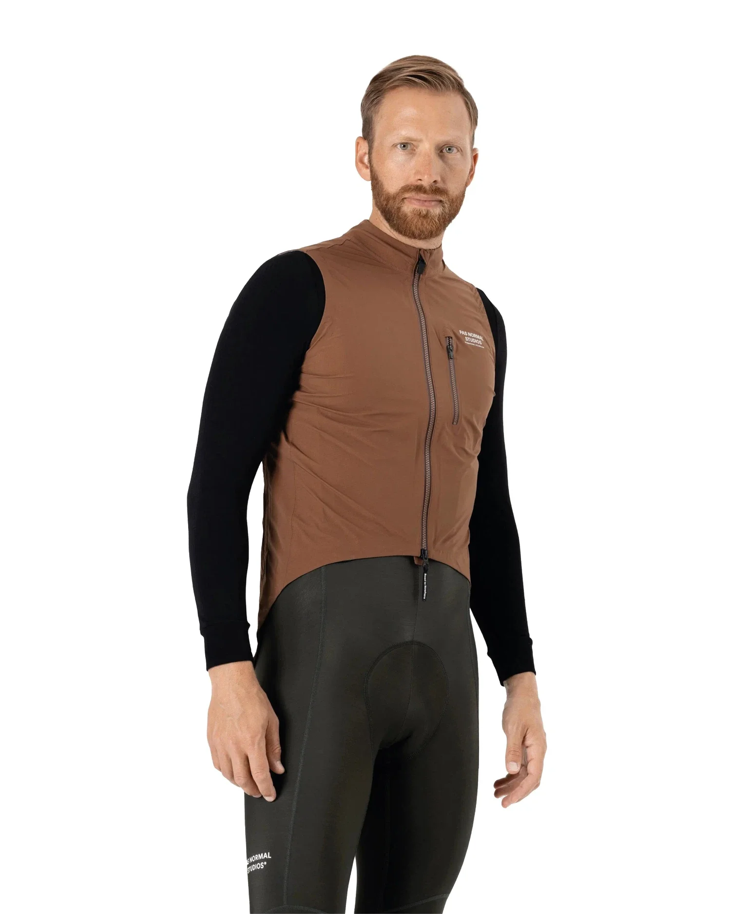 PAS NORMAL STUDIOS Essential Shield Gilet - Hazel - Image 4