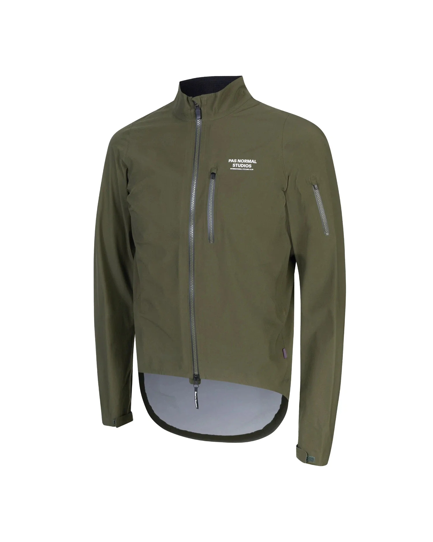 PAS NORMAL STUDIOS Essential Shield Jacket AW22 - Olive - Image 3