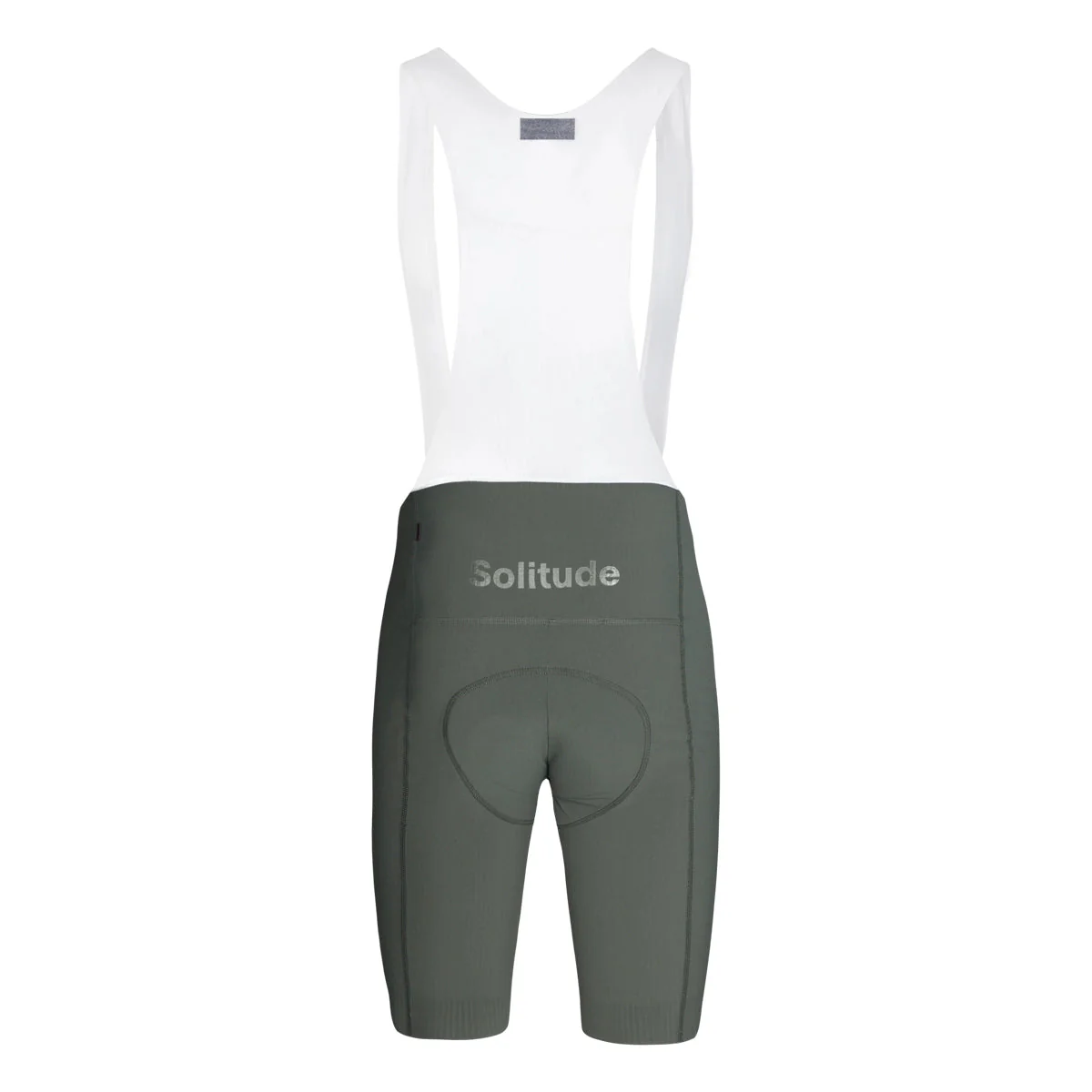 PAS NORMAL STUDIOS Solitude Bib Shorts SS24 - Dark Moss - Image 2