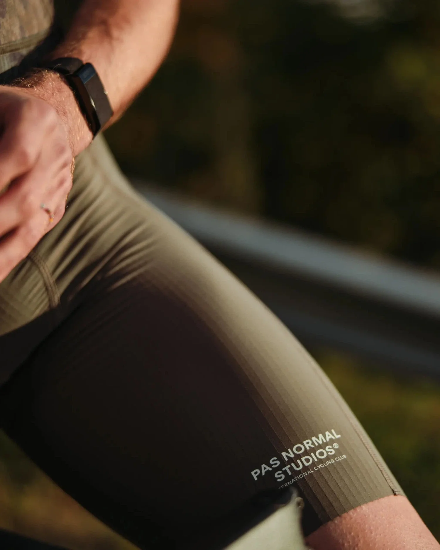 PAS NORMAL STUDIOS Solitude Bib Shorts SS24 - Earth - Image 4