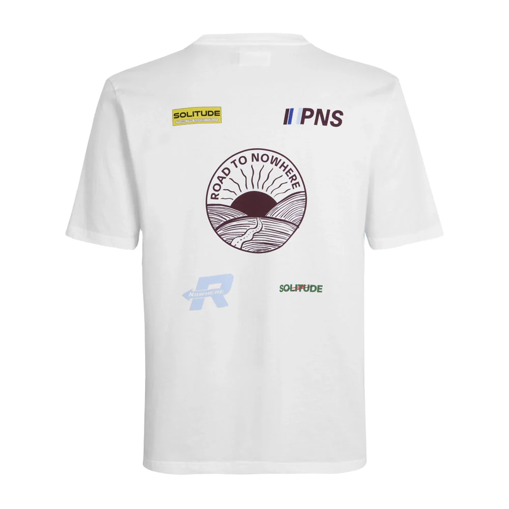 PAS NORMAL STUDIOS Solitude Casual TShirt SS23 - White - Image 2