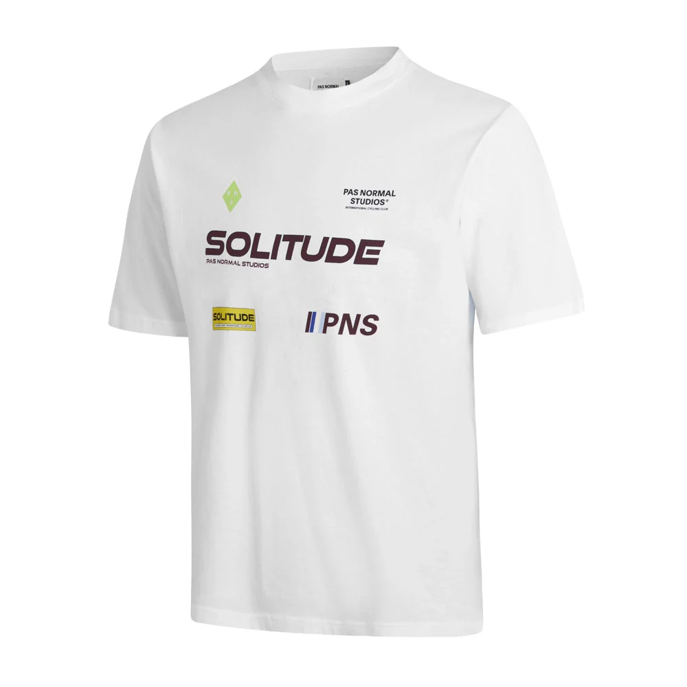 PAS NORMAL STUDIOS Solitude Casual TShirt SS23 - White - Image 3