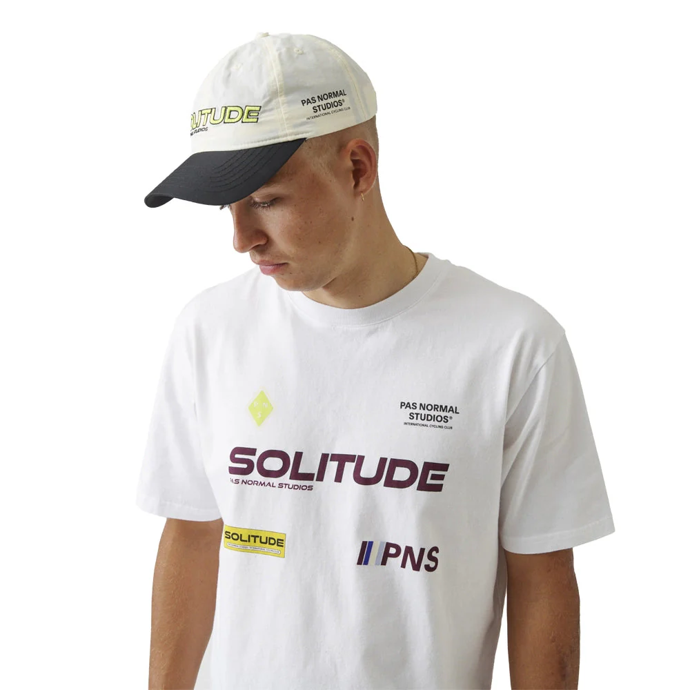 PAS NORMAL STUDIOS Solitude Casual TShirt SS23 - White - Image 4
