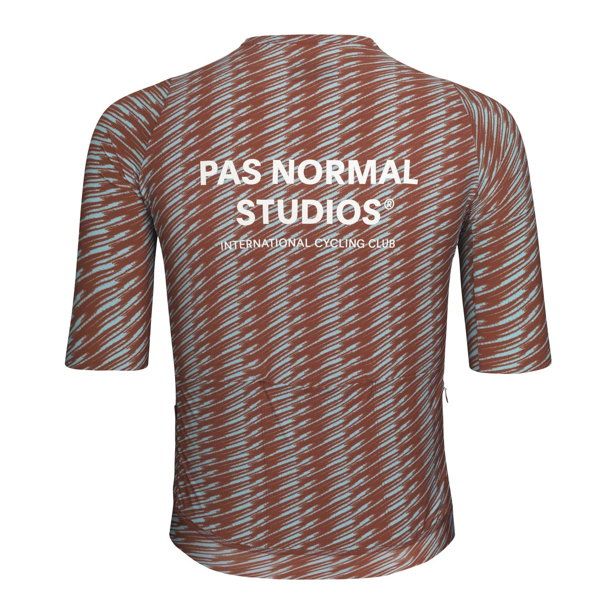 PAS NORMAL STUDIOS Solitude Jersey SS24 - Sky Blue/Brick - Image 2