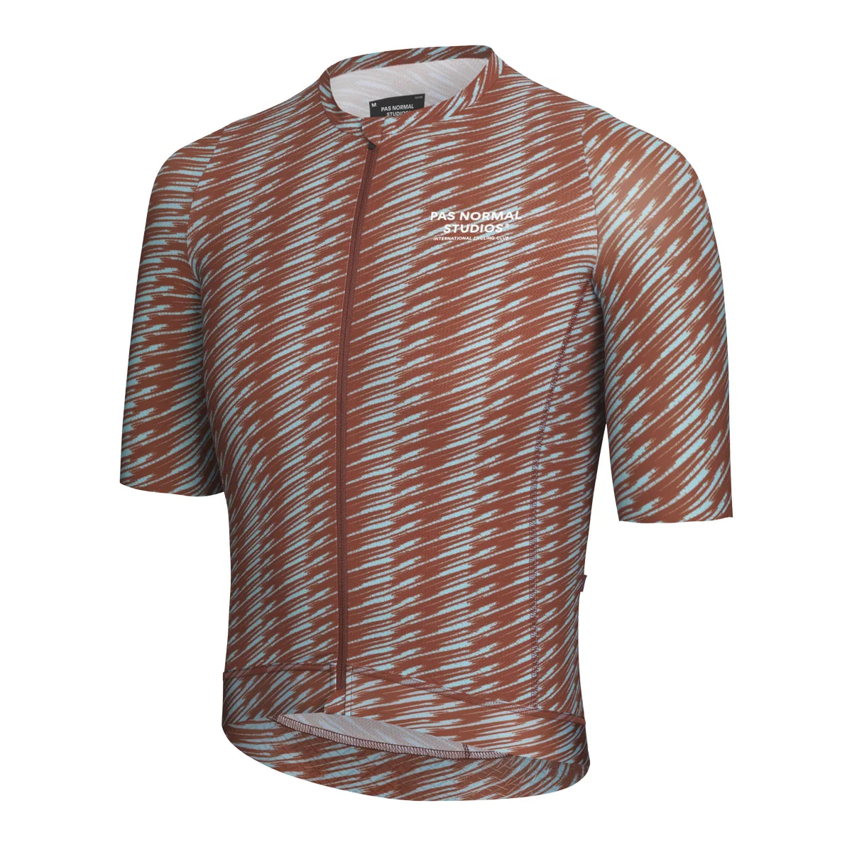 PAS NORMAL STUDIOS Solitude Jersey SS24 - Sky Blue/Brick - Image 3