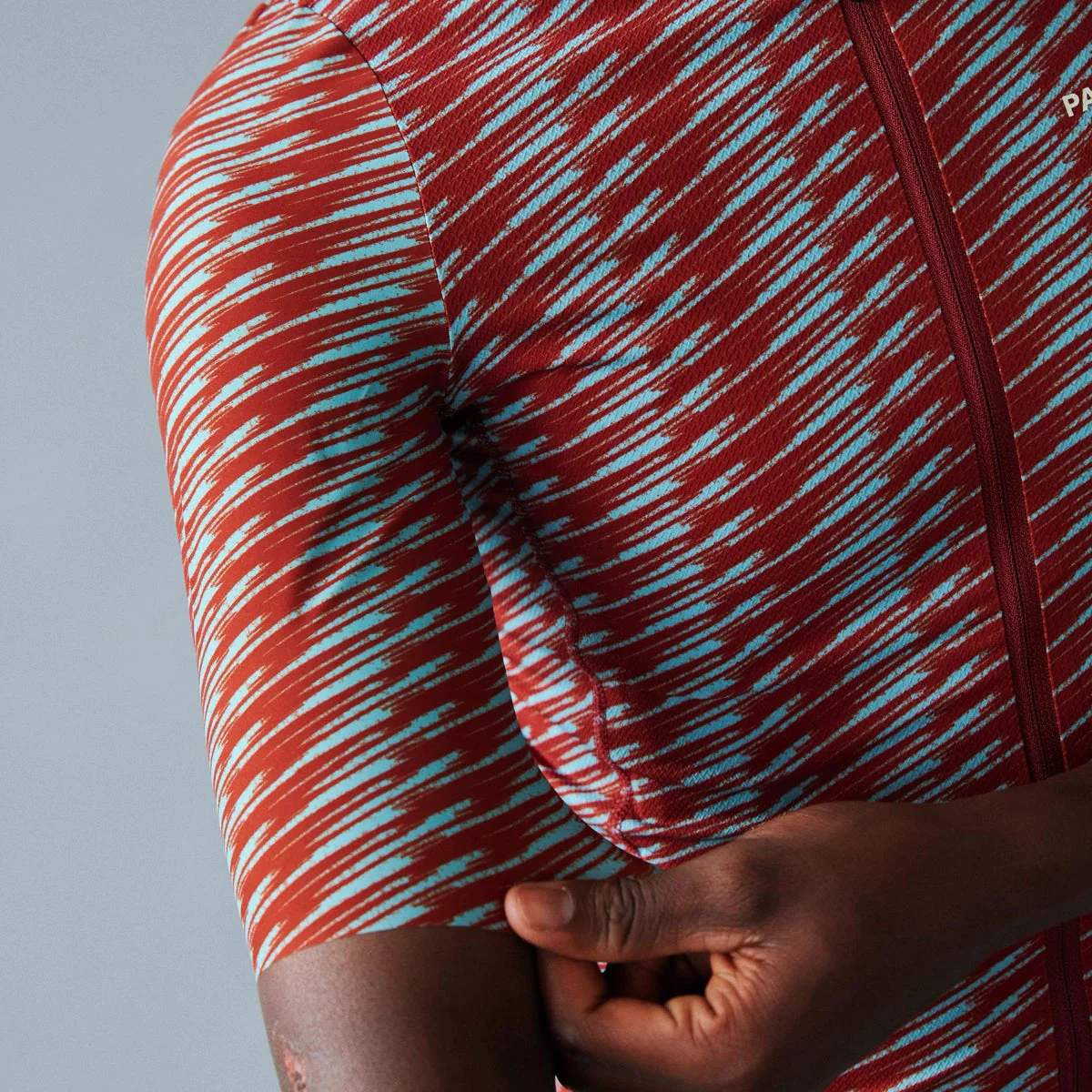 PAS NORMAL STUDIOS Solitude Jersey SS24 - Sky Blue/Brick - Image 4