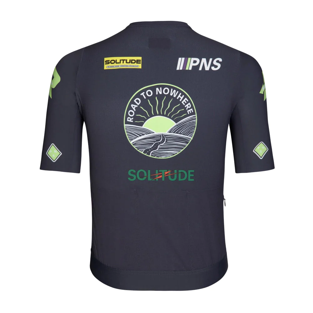 PAS NORMAL STUDIOS Solitude Logo Jersey SS23 - Black - Image 2