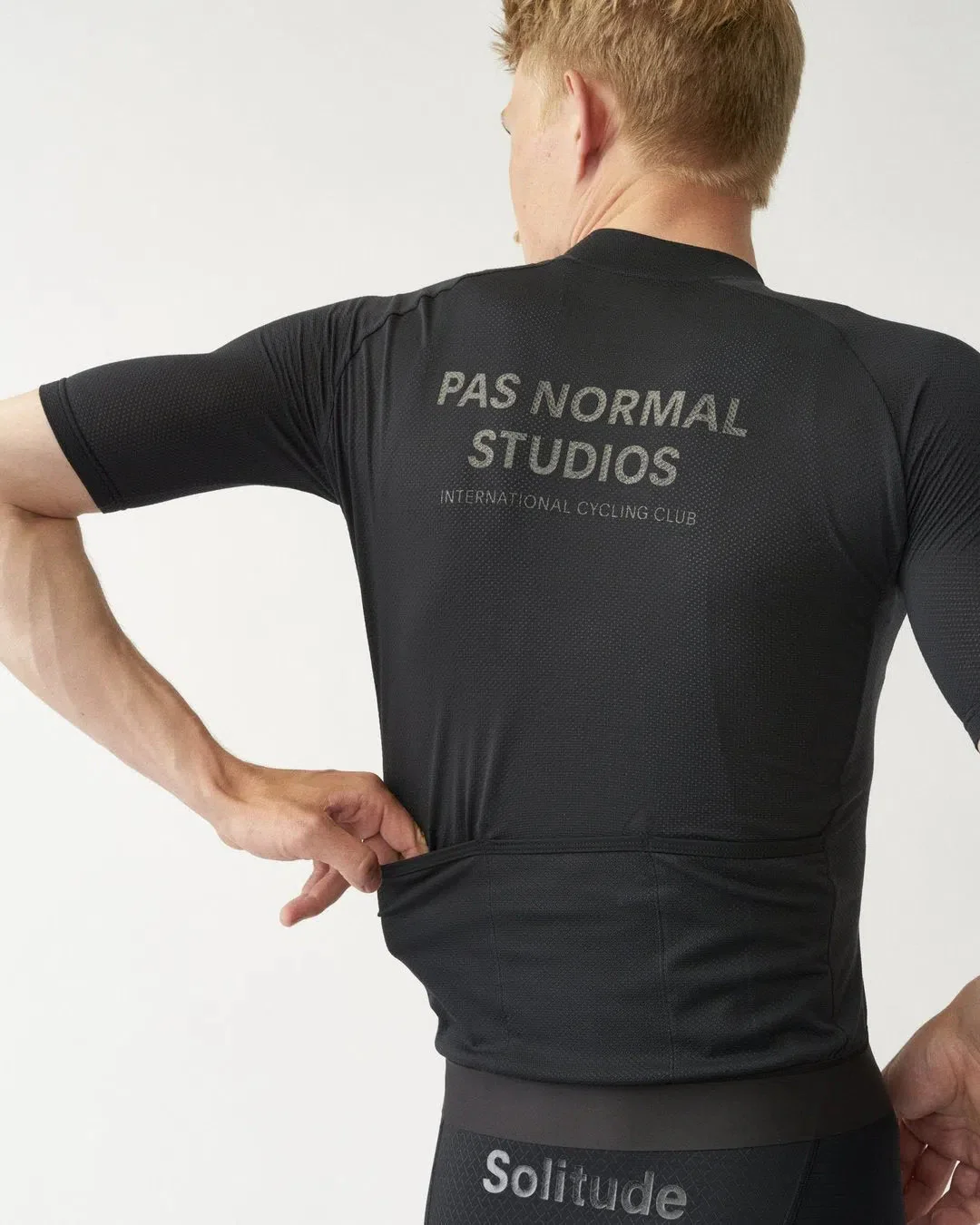 PAS NORMAL STUDIOS Solitude Mesh Jersey 2021 - Black - Image 4