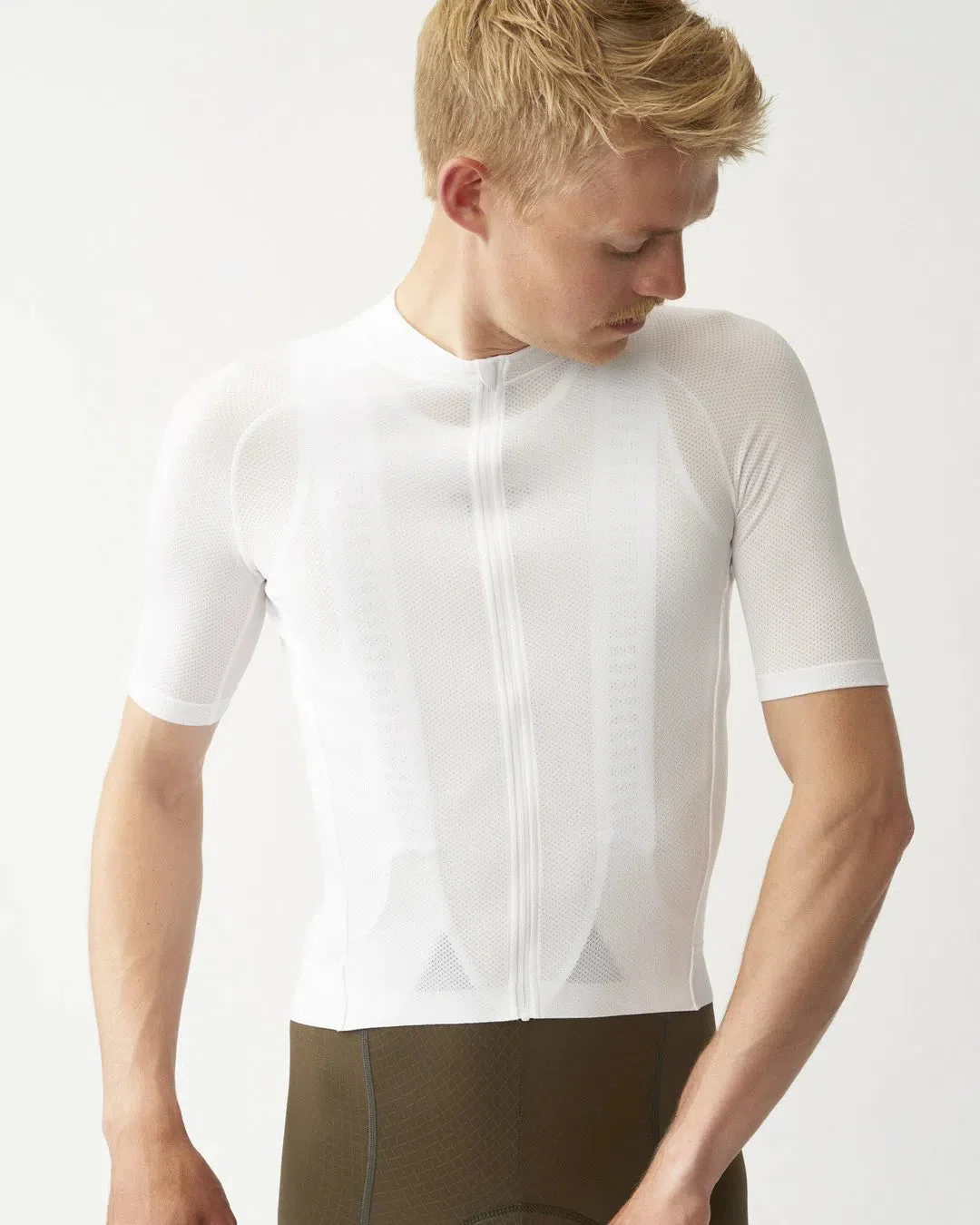 PAS NORMAL STUDIOS Solitude Mesh Jersey 2021 - White - Image 4