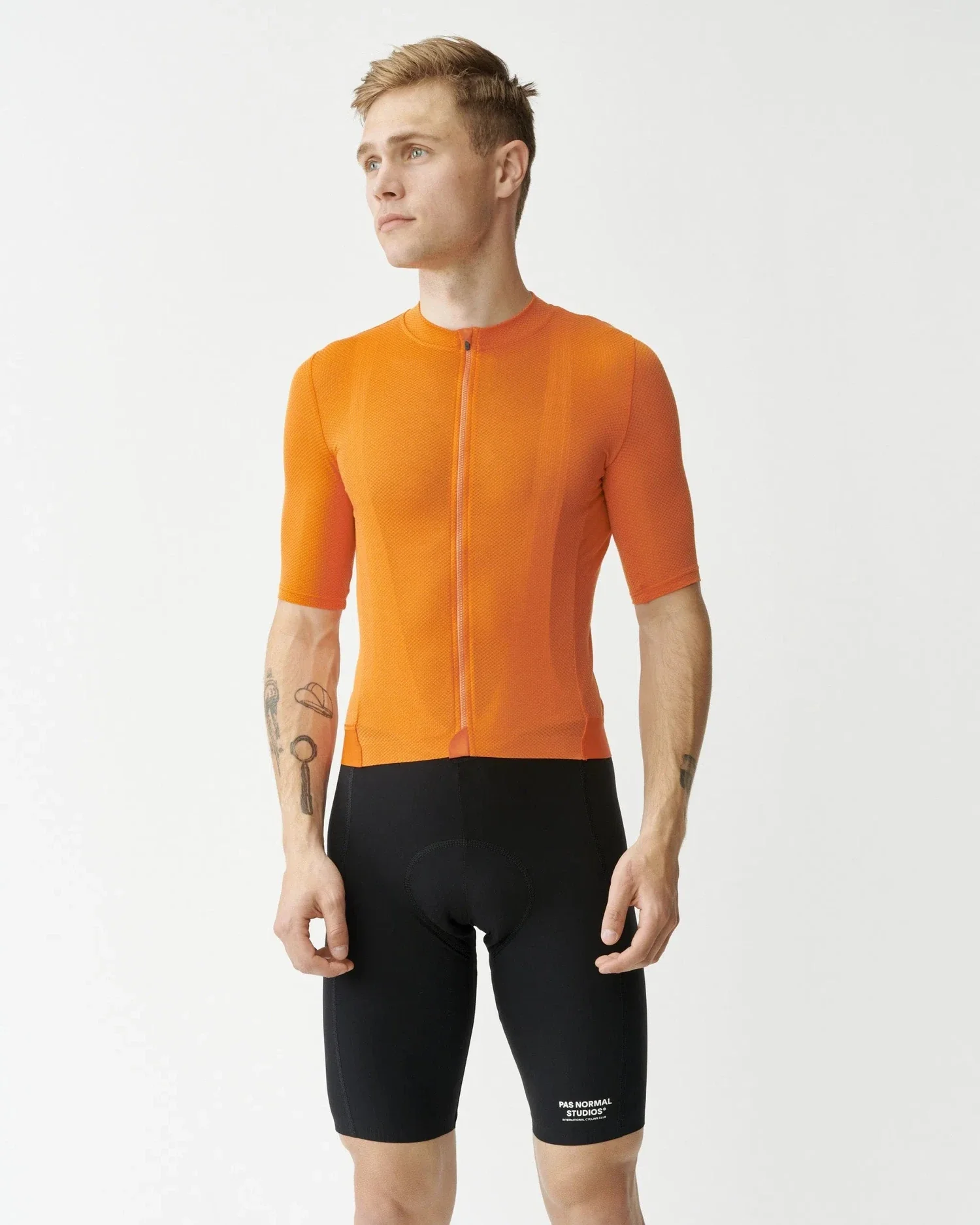 PAS NORMAL STUDIOS Solitude Mesh Jersey 2022 - Amber - Image 4