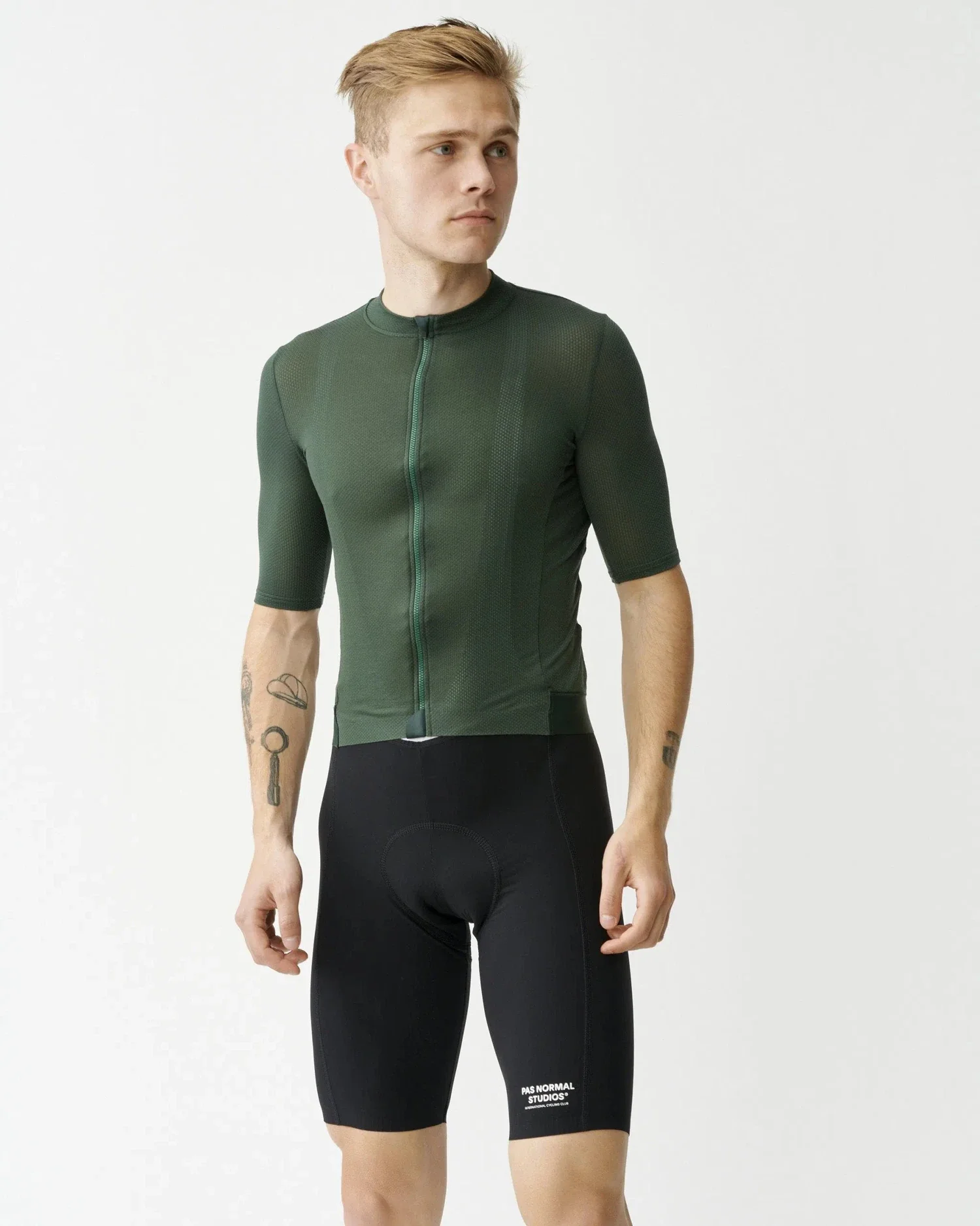 PAS NORMAL STUDIOS Solitude Mesh Jersey 2022 - Dark Green - Image 4