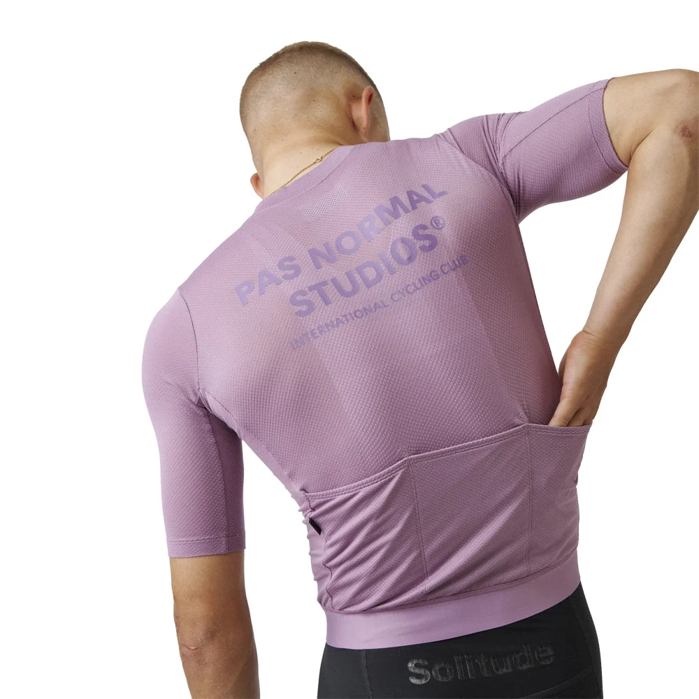 PAS NORMAL STUDIOS Solitude Mesh Jersey SS23 - Light Mauve - Image 4