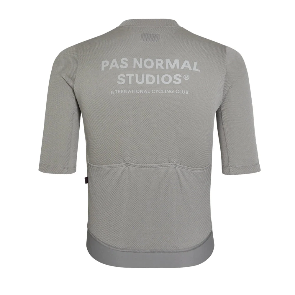 PAS NORMAL STUDIOS Solitude Mesh Jersey SS23 - Light Grey - Image 2